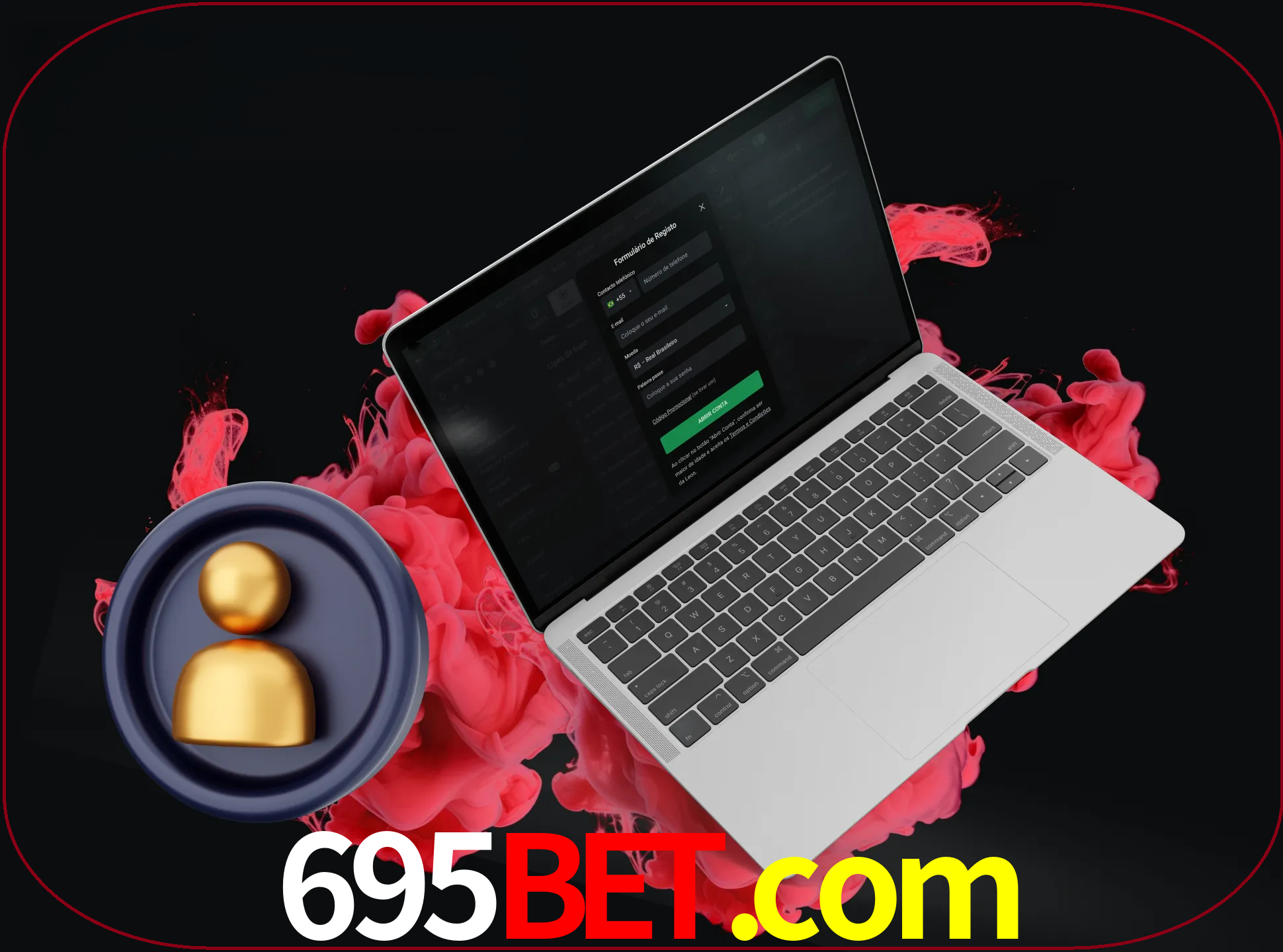 No cabeçalho do site 695bet, clique no botão que o levará a um formulário especial onde terá de introduzir as suas informações actuais.