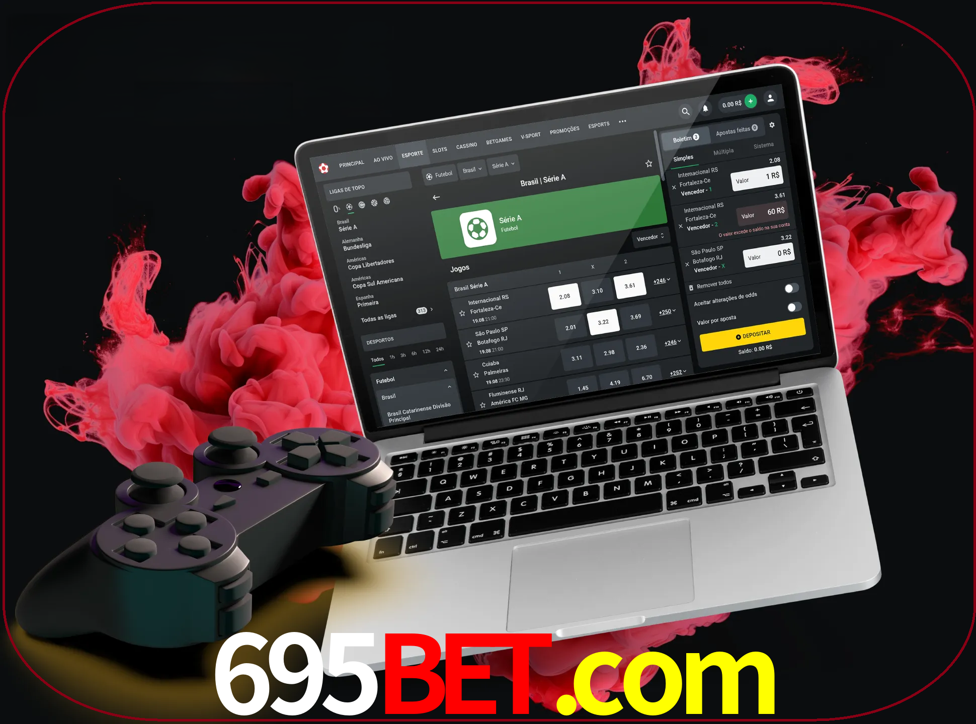 Visite a secção especial de jogos de vídeo em 695bet para descobrir em que jogos pode apostar e ganhar muito dinheiro.